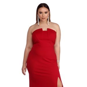 NWT Windsor Plus Katlyn Red Dress 1X